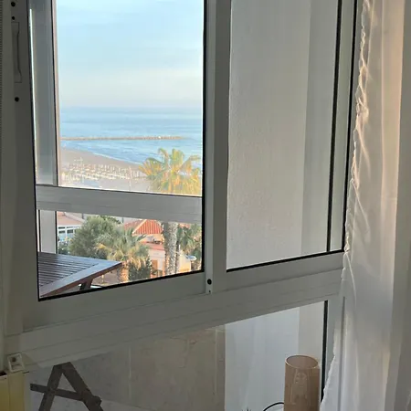 Estudio Mar En Calma, Primera Linea De Playa Con Vistas Al Mar Torrox Esterno foto
